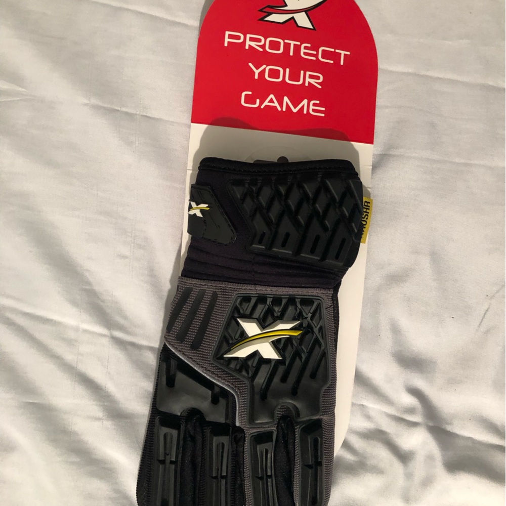 Krushr Xprotex Black Batting Gloves
